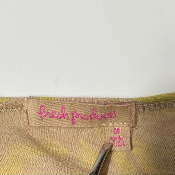 Fresh Produce Rio Long Sleeve Colorful Asymmetrical Tunic Top Women's Size M - Picture 14 of 14